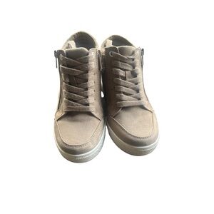 Torrid Beige High-Top Sneakers